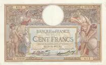 Frankreich 100 Francs LOM - large cartridges - 24-12-1931 - Serial L.33508