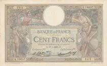 Frankreich 100 Francs LOM - large cartridges - 28-01-1926 - Serial B.13511