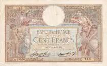 Frankreich 100 Francs Luc Olivier Merson - 02-02-1933 -  Serial A.39056
