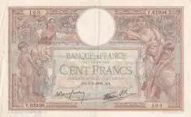 Frankreich 100 Francs Luc Olivier Merson - 05-01-1939 - Serial Y.62936