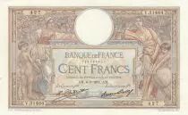 Frankreich 100 Francs Luc Olivier Merson - 06-08-1931 -  Serial V.31464