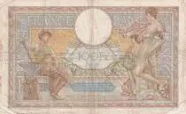 Frankreich 100 Francs Luc Olivier Merson - 09-09-1937 -  Serial Z.55573