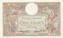 Frankreich 100 Francs Luc Olivier Merson - 14-06-1934-  Serial Y.45047