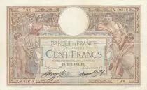 Frankreich 100 Francs Luc Olivier Merson - 18-01-1934-  Serial V.42818