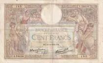 Frankreich 100 Francs Luc Olivier Merson - Grands Cartouches - Ann&eacute;es et s&eacute;ries vari&eacute;es - TB &agrave; TTB