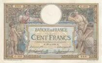 Frankreich 100 Francs Luc Olivier Merson - with LOM 29-04-1908 - Serial G.202 - VF