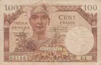 Frankreich 100 Francs Mercury, French Treasury - 1947 - Serial E.1