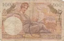 Frankreich 100 Francs Mercury, French Treasury - 1947 - Serial G.1