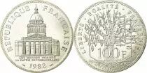 Frankreich 100 Francs Pantheon - 1982 Silver