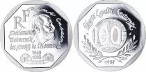 Frankreich 100 Francs Ren&eacute; Cassin   1989 - Proof - with certificate