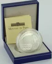 Frankreich 100 Francs Silver Mar&eacute;chal Juin - 1994 - Proof