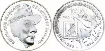 Frankreich 100 Francs Silver Marshall De Lattre de Tassigny - 1994 - Proof - without boxe and certificate