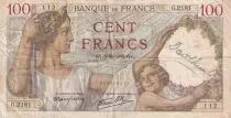 Frankreich 100 Francs Sully - 05.10.1939 -  Serial G.2181