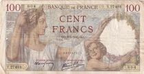 Frankreich 100 Francs Sully - 08-01-1942 - Serial Y.27494