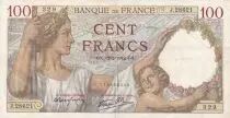 Frankreich 100 Francs Sully - 12-02-1942 - Serial J.28621