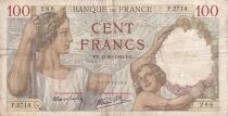 Frankreich 100 Francs Sully - 12-10-1939 - Serial F.2714