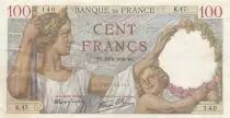 Frankreich 100 Francs Sully - 19-05-1939 - Serial K.47