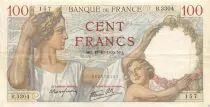 Frankreich 100 Francs Sully - 19-10-1939 Serial B.33304 - VF