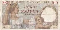 Frankreich 100 Francs Sully - 21.09.1939 -  Serial M.1131