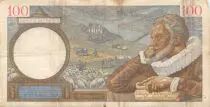 Frankreich 100 Francs Sully - 22-08-1940 Serial M.14550 - F+