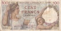 Frankreich 100 Francs Sully - 26-10-1939 - Serial T.3655