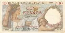 Frankreich 100 Francs Sully - 28-09-1939 Serial S.1616 - VF