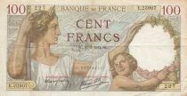 Frankreich 100 Francs Sully - 31-07-1941 - Serial E.23907
