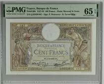 Frankreich 100 Francs Women and childs - 02-02-1939 - - PMG 65 EPQ