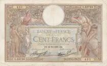 Frankreich 100 Francs Women and childs - 21-10-1937 Serial S.55798