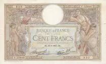 Frankreich 100 Francs Women and childs - 30-09-1937 Serial U.55605