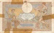 Frankreich 100 Francs Women and childs - 30-09-1937 Serial Z.55650 - G+