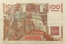 Frankreich 100 Francs Young Farmer - 07-02-1953 - Serial G.426 - VF