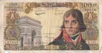 Frankreich 100 NF - Bonaparte - 01-03-1962 - Serial U.151 - F - F.59.14