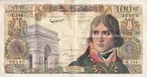 Frankreich 100 NF - Bonaparte - 01-09-1960 - Serial D.67 - P.144