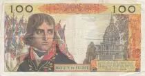 Frankreich 100 NF - Bonaparte - 04-02-1960 - Serial U.51
