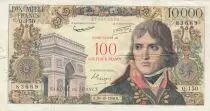 Frankreich 100 NF on 10000 Francs - Bonaparte - 30-10-1958 - Serial Q.150