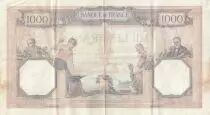 Frankreich 1000 Francs - Ceres and Mercury - 02-07-1927 - Serial H.352