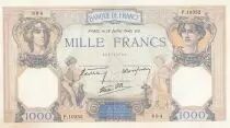Frankreich 1000 Francs - Ceres and Mercury - 18-07-1940 - Serial P.10352