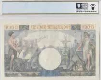 Frankreich 1000 Francs - Commerce and Industry - 06-07-1944 Serial D.3620