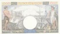 Frankreich 1000 Francs - Commerce and Industry - 28-11-1940 - Serial G.485