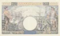 Frankreich 1000 Francs - Commerce and Industry - 29-06-1944 - Serial K.2563