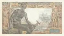 Frankreich 1000 Francs - Deesse Demeter - 11-02-1943 - Serial Q.3756