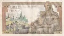 Frankreich 1000 Francs - Demeter - 28-05-1942 - Serial R.109 - P.102