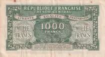 Frankreich 1000 Francs - Marianne - 1945-  Letter A - VF - P.107