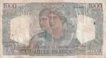 Frankreich 1000 Francs - Minerva and Hercules - 01-09-1949 - Serial R.603 - F - P.130b