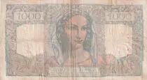 Frankreich 1000 Francs - Minerva and Hercules - 07-04-1949 - Serial P.559 - F - P.130b