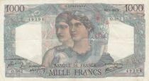 Frankreich 1000 Francs - Minerva and Hercules - 09-01-1947 - Series O.362