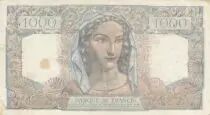 Frankreich 1000 Francs - Minerva and Hercules - 12-09-1946 - Serial U.329