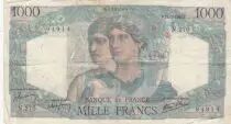 Frankreich 1000 Francs - Minerva and Hercules - 16-05-1946 - Serial N.270- F - P.130