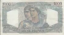 Frankreich 1000 Francs - Minerva and Hercules - 17-02-1949 - Serial C.522